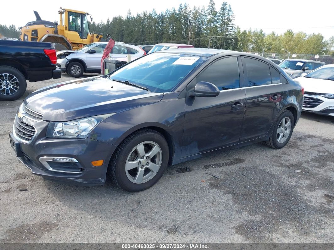 2016 CHEVROLET CRUZE LIMITED 1LT AUTO Black  Gasoline 1G1PE5SB9G7181928 photo #3