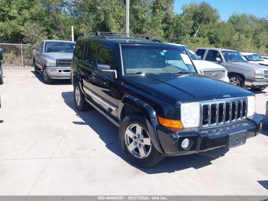 2006 JEEP COMMANDER LIMITED Black  Gasoline 1J8HG58N36C246861 photo #1