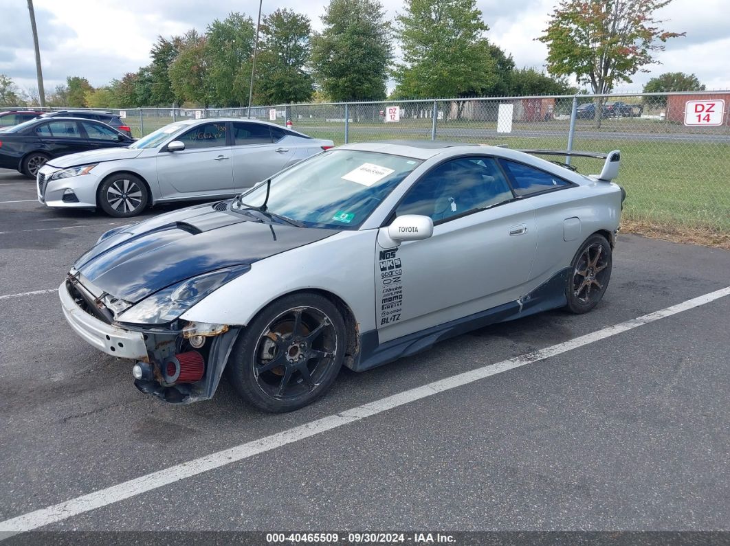 2000 TOYOTA CELICA GTS Silver  Gasoline JTDDY32T7Y0003508 photo #3