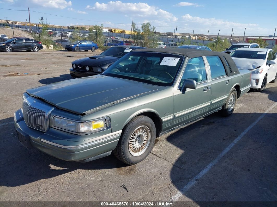 1997 LINCOLN TOWN CAR SIGNATURE Gray  Gasoline 1LNLM82W1VY704391 photo #3