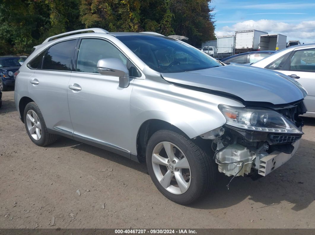 2013 LEXUS RX 350 Silver  Gasoline 2T2BK1BA5DC211345 photo #1