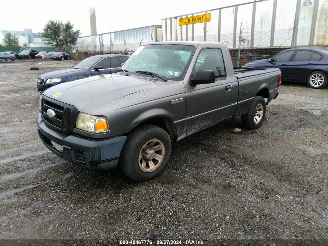 2007 FORD RANGER STX/XL/XLT Gray  Gasoline 1FTYR10D57PA35488 photo #3