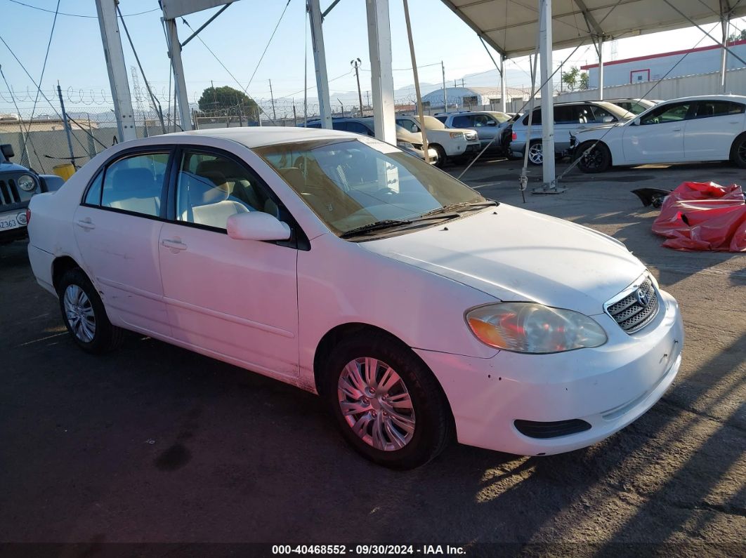 2005 TOYOTA COROLLA LE White  Gasoline 1NXBR32EX5Z438528 photo #1