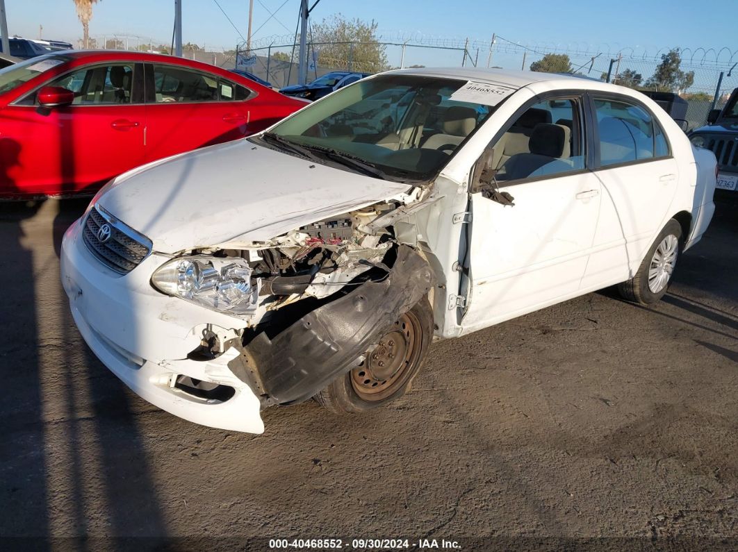 2005 TOYOTA COROLLA LE White  Gasoline 1NXBR32EX5Z438528 photo #3