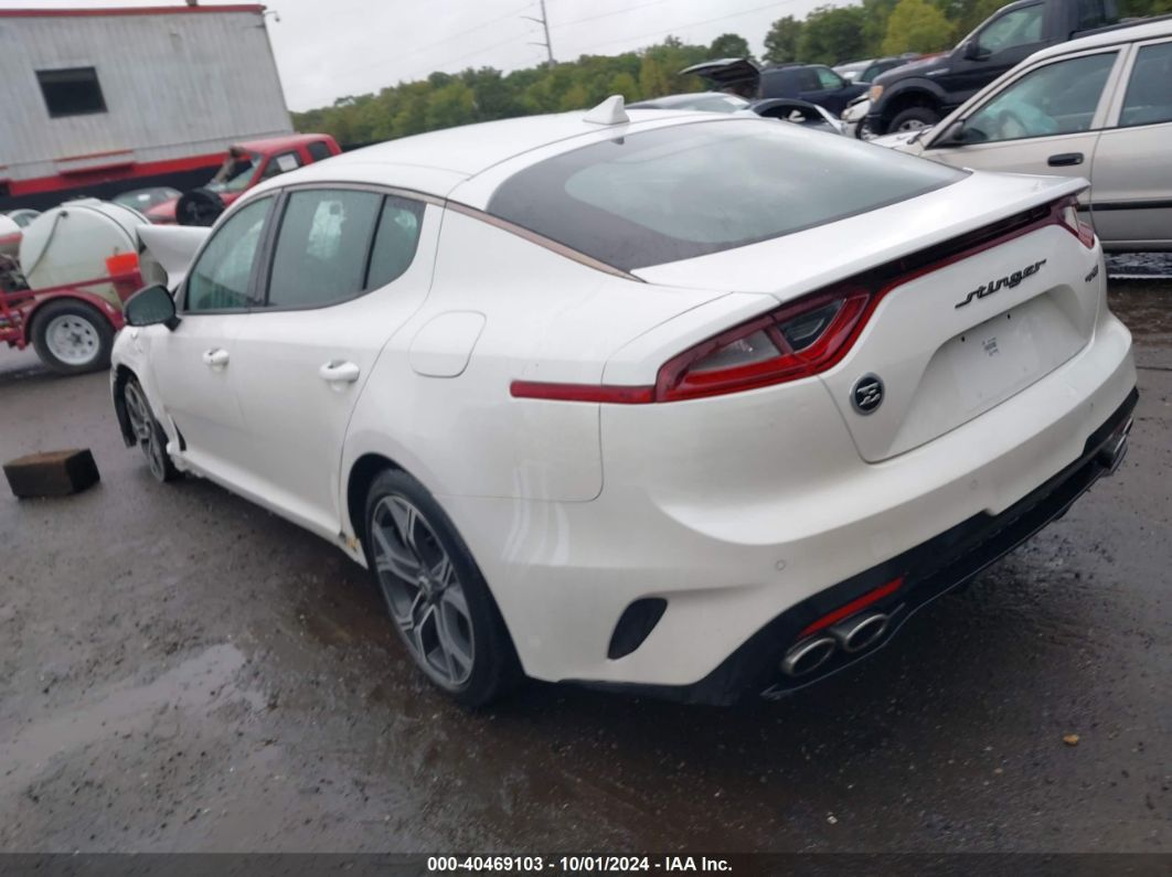 2020 KIA STINGER GT-LINE White  Gasoline KNAE15LA6L6073974 photo #4