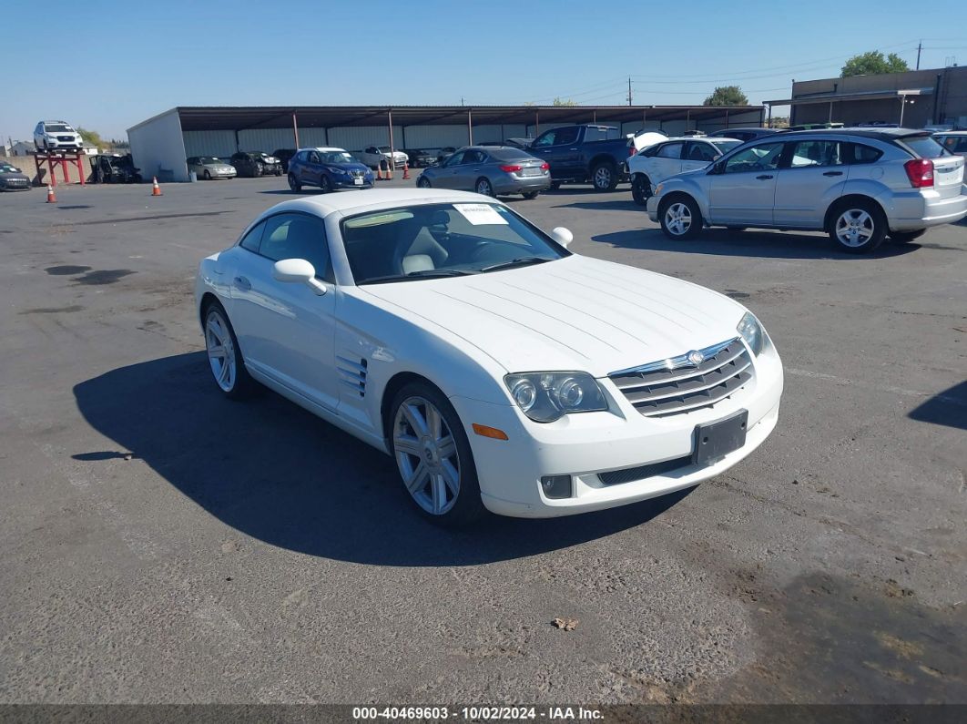 2004 CHRYSLER CROSSFIRE White  Gasoline 1C3AN69L24X000363 photo #1