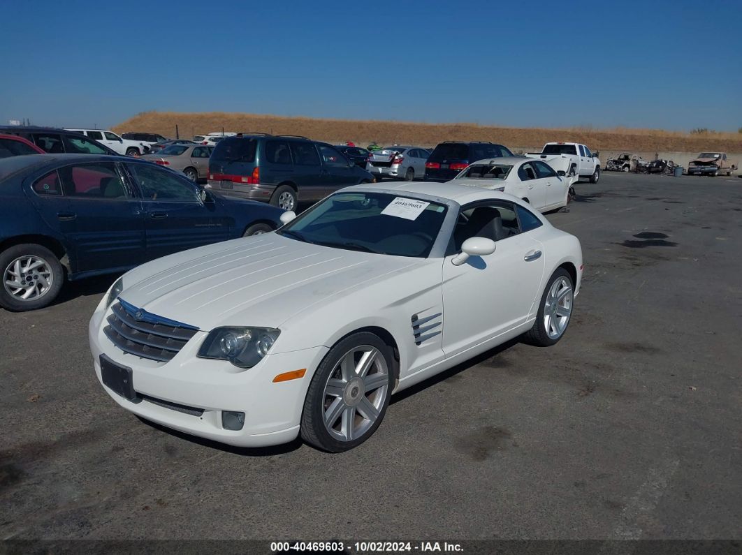 2004 CHRYSLER CROSSFIRE White  Gasoline 1C3AN69L24X000363 photo #3