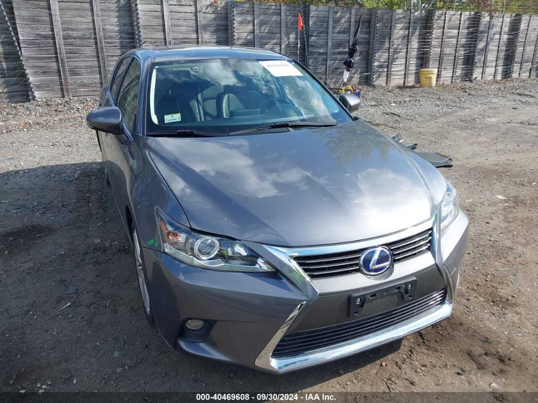 2017 LEXUS CT 200H Gray  Hybrid JTHKD5BH6H2295522 photo #1