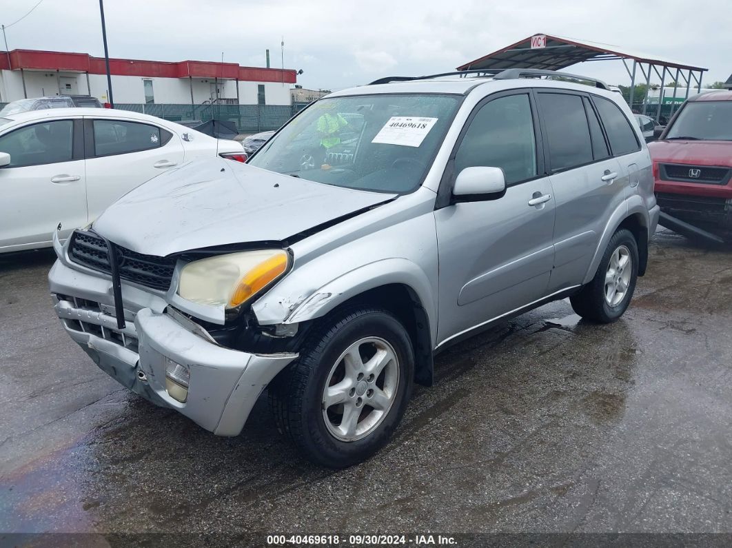 2003 TOYOTA RAV4 Silver  Gasoline JTEHH20V436092715 photo #3