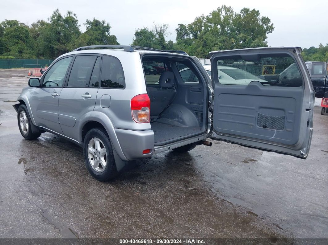 2003 TOYOTA RAV4 Silver  Gasoline JTEHH20V436092715 photo #4