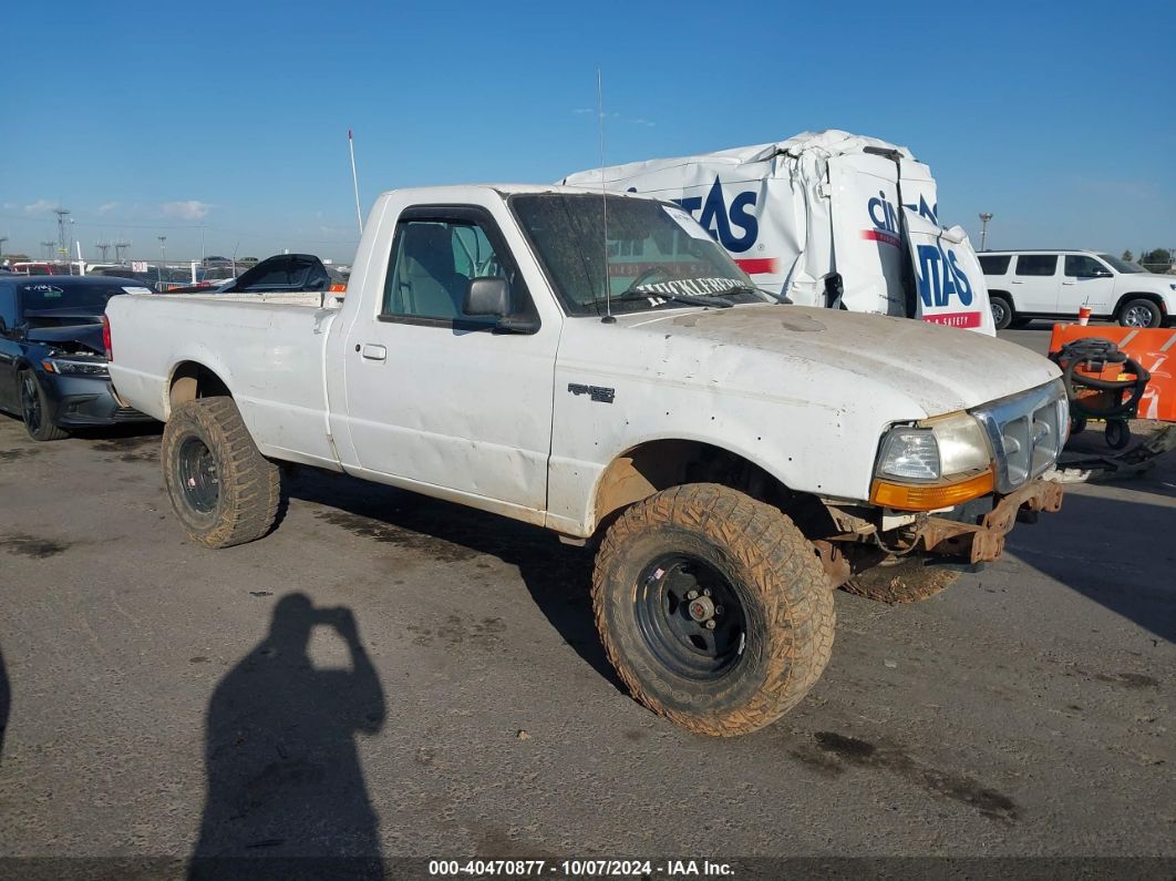 1998 FORD RANGER White  Gasoline 1FTYR11X9WPB60999 photo #1