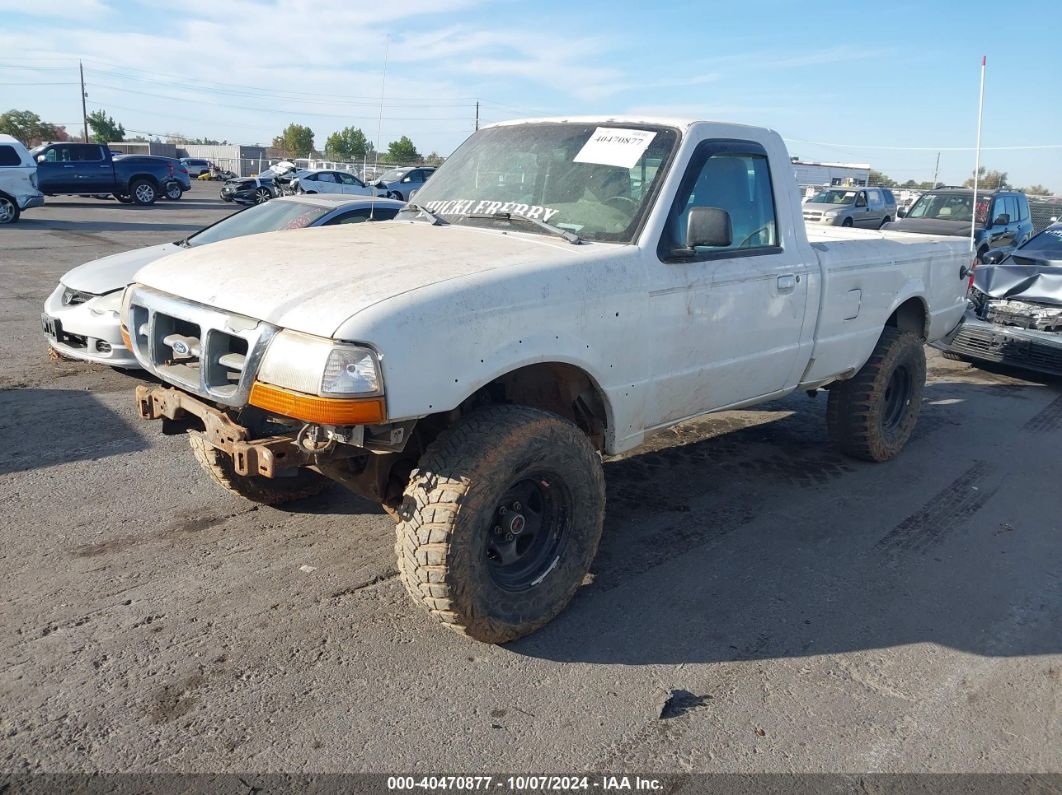 1998 FORD RANGER White  Gasoline 1FTYR11X9WPB60999 photo #3