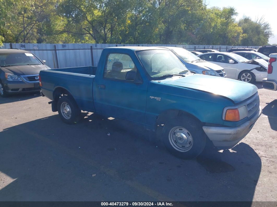 1996 FORD RANGER Green  Gasoline 1FTCR10AXTUA80082 photo #1