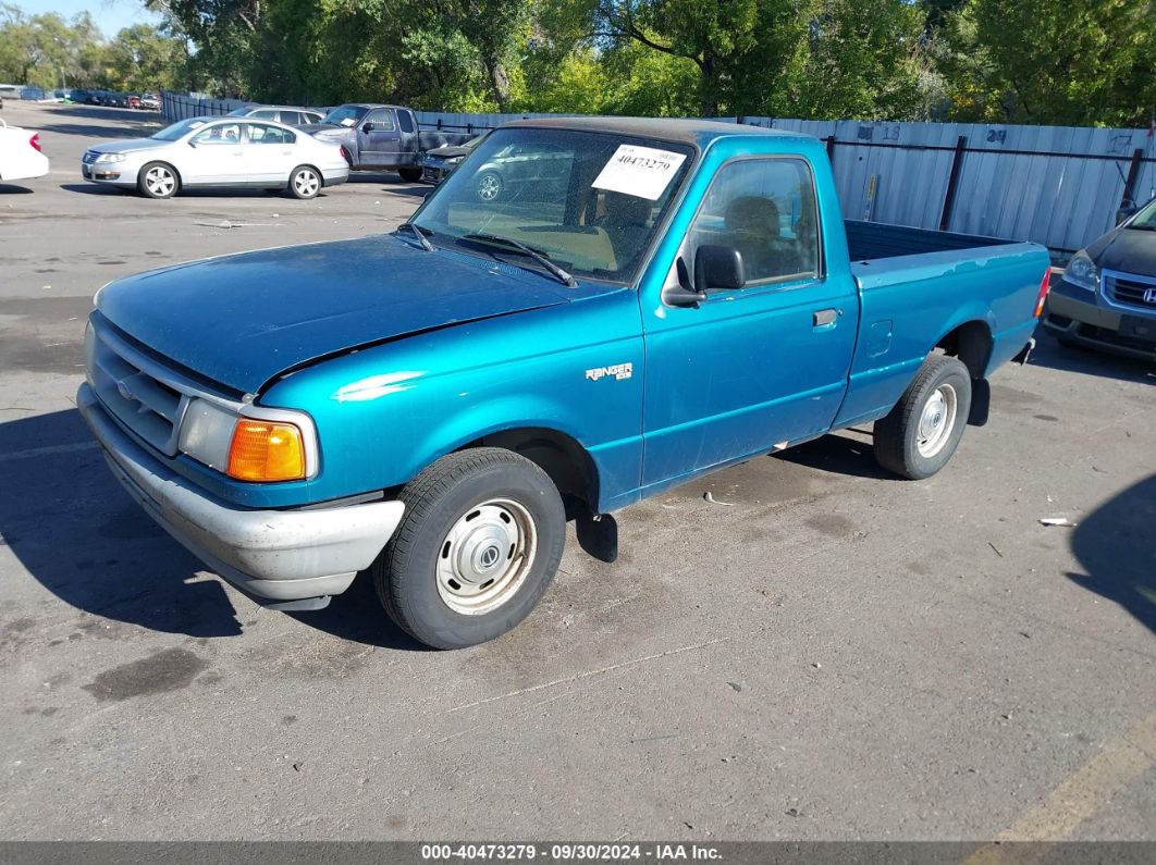 1996 FORD RANGER Green  Gasoline 1FTCR10AXTUA80082 photo #3