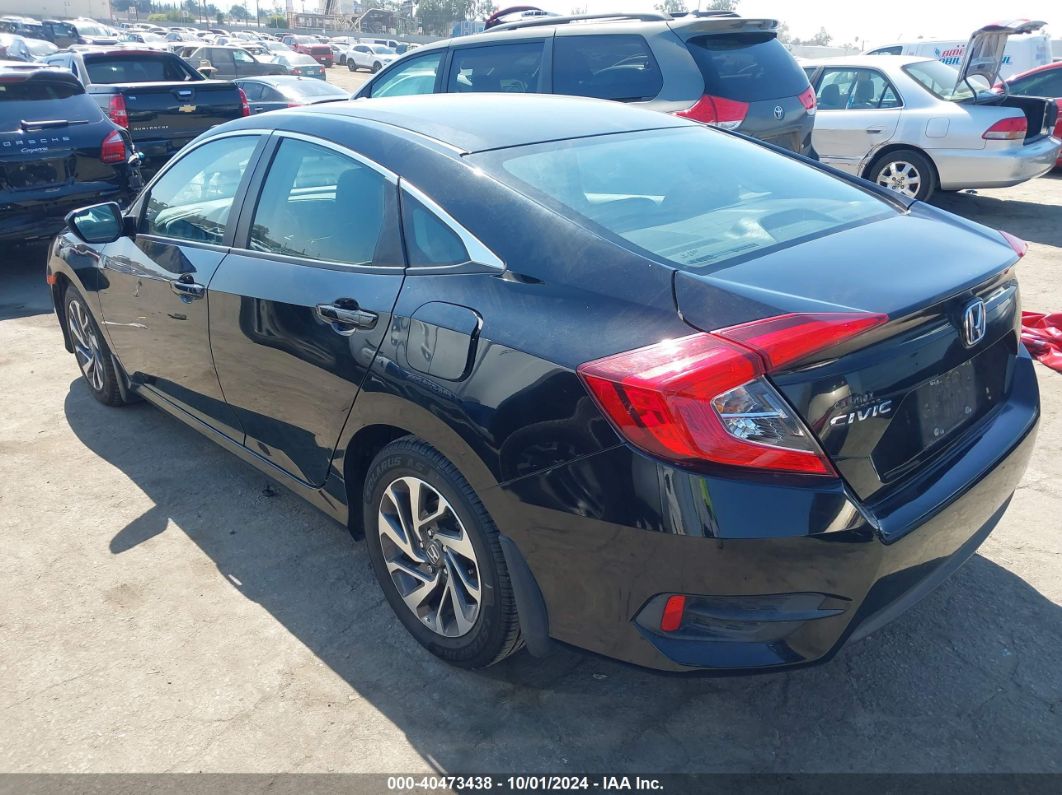 2016 HONDA CIVIC EX Black  Gasoline 2HGFC2F77GH577519 photo #4