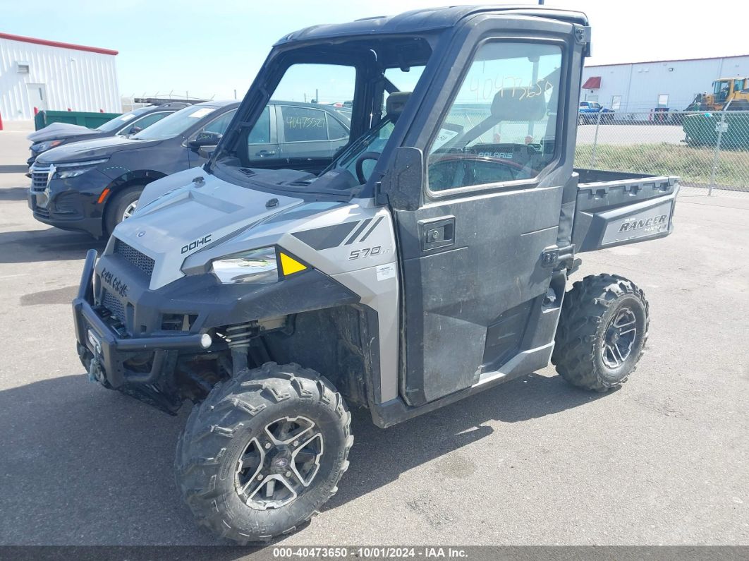 2015 POLARIS RANGER 570 EPS FULL-SIZE Gray  Gasoline 3NSRTE572FG499887 photo #3