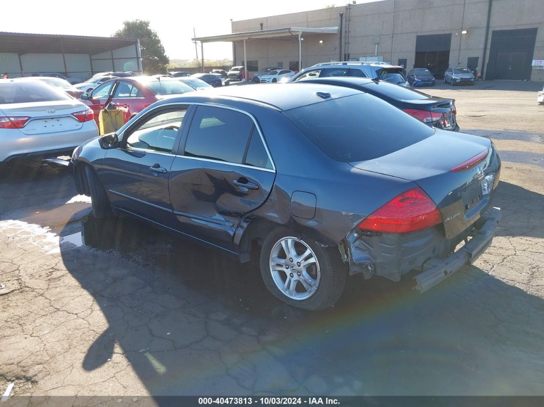 2007 HONDA ACCORD 2.4 EX Gray  Gasoline 1HGCM56897A195842 photo #4