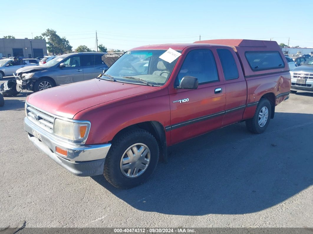 1995 TOYOTA T100 XTRACAB/DX Red  Gasoline JT4VD12E6S0004467 photo #3