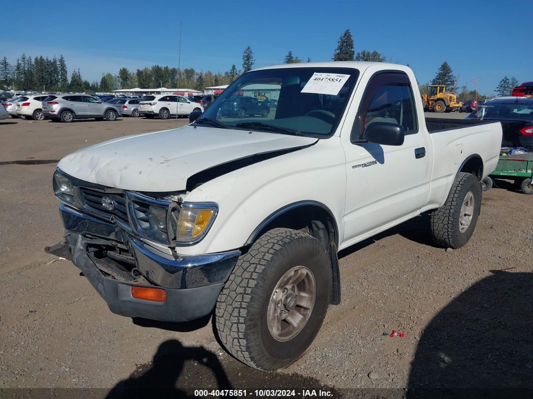 1996 TOYOTA TACOMA White  Gasoline 4TAPM62N0TZ162656 photo #3