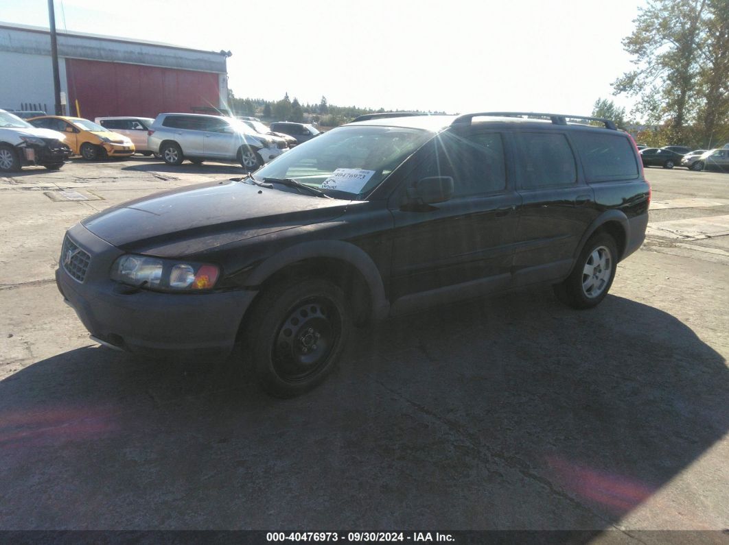 2002 VOLVO V70 XC Black  Gasoline YV1SZ58D421070871 photo #3