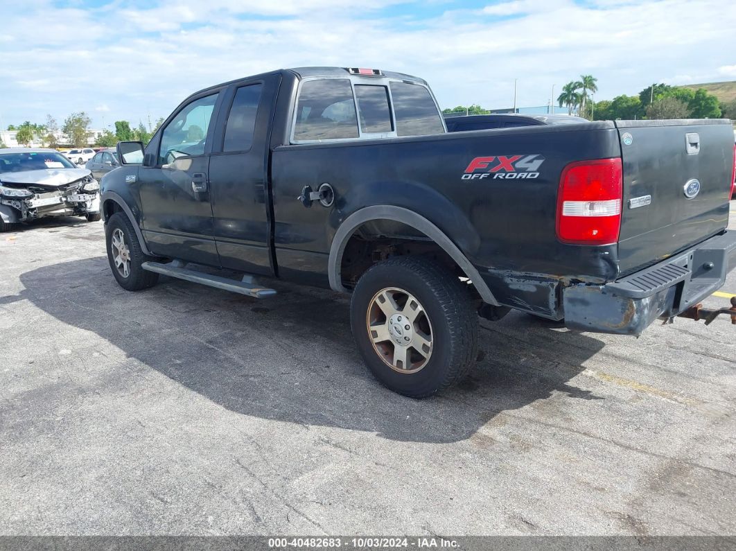 2005 FORD F-150 FX4/LARIAT/XL/XLT Black  Gasoline 1FTPX145X5NA75708 photo #4