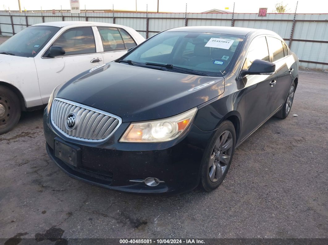 2010 BUICK LACROSSE CXS Black  Gasoline 1G4GE5EV2AF263781 photo #3