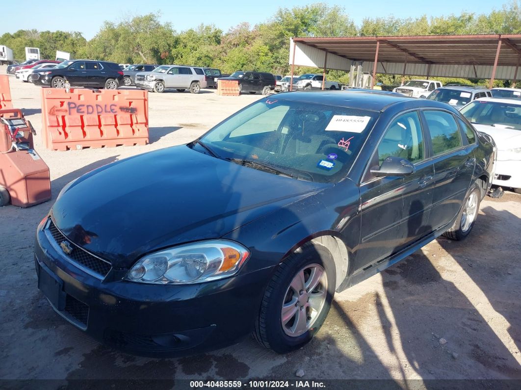 2014 CHEVROLET IMPALA LIMITED LS Black  Gasoline 2G1WA5E36E1162405 photo #3