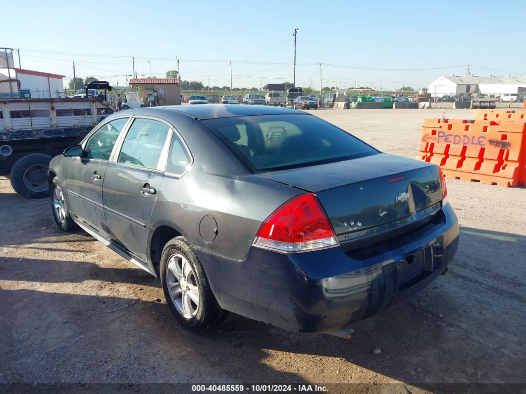 2014 CHEVROLET IMPALA LIMITED LS Black  Gasoline 2G1WA5E36E1162405 photo #4