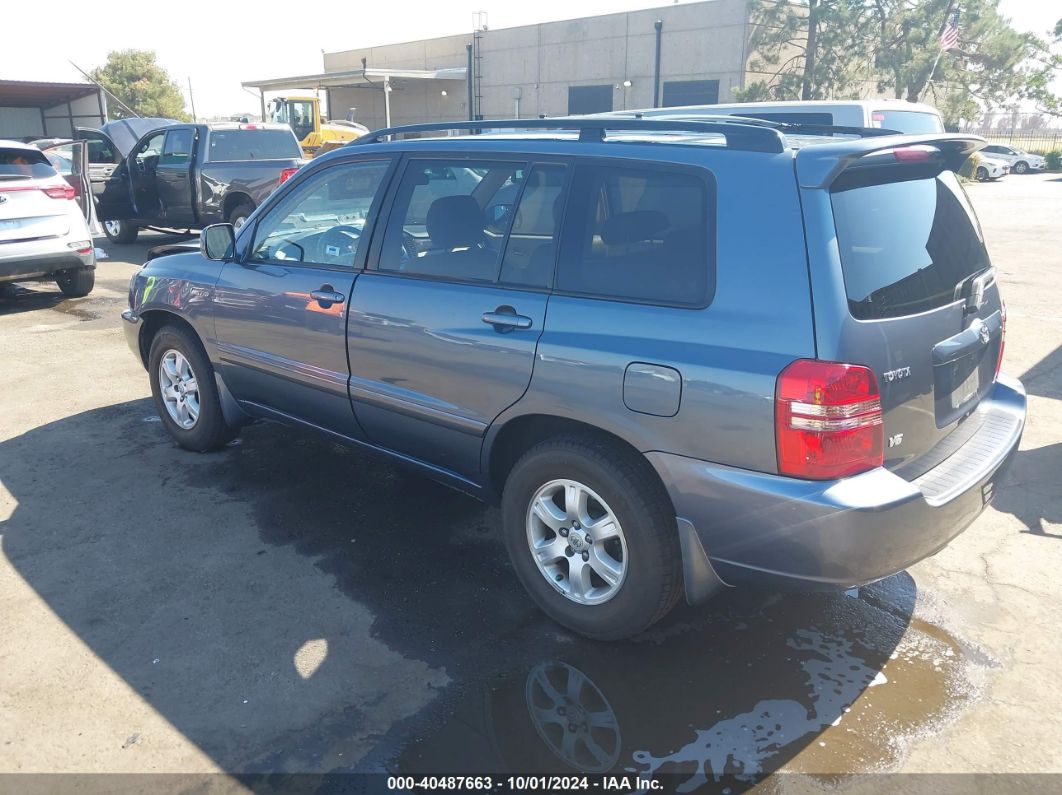 2003 TOYOTA HIGHLANDER LIMITED V6 Gold  Gasoline JTEGF21A330121346 photo #4