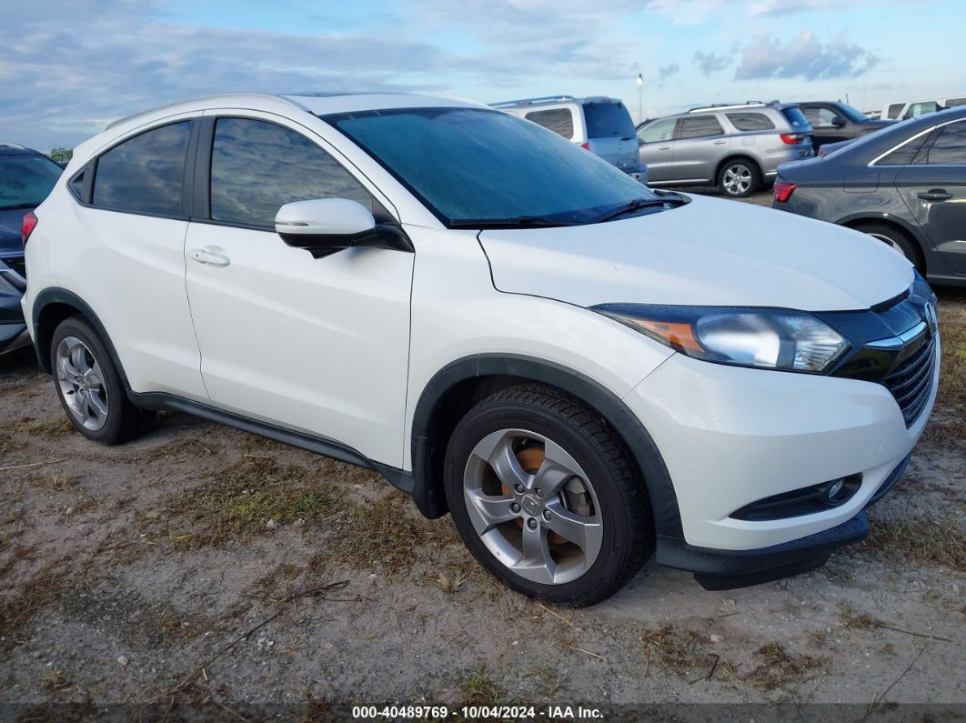 2017 HONDA HR-V EX-L White  Gasoline 3CZRU6H7XHM734194 photo #1