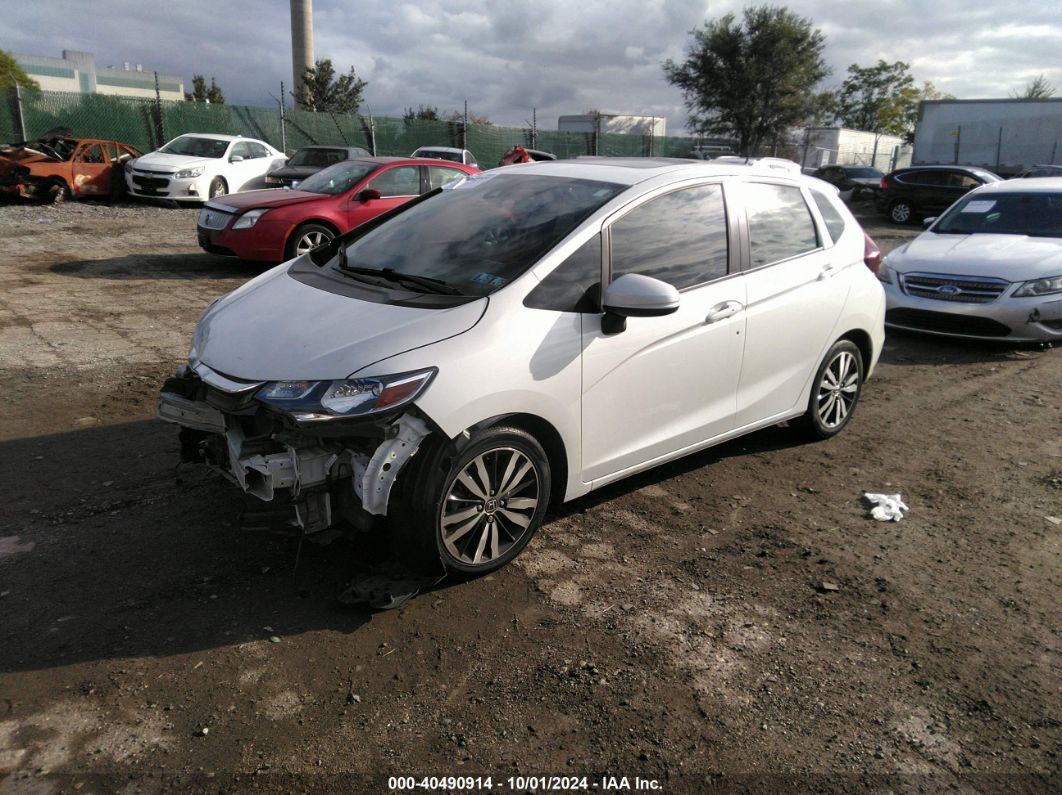 2020 HONDA FIT EX White  Gasoline 3HGGK5H82LM723822 photo #3