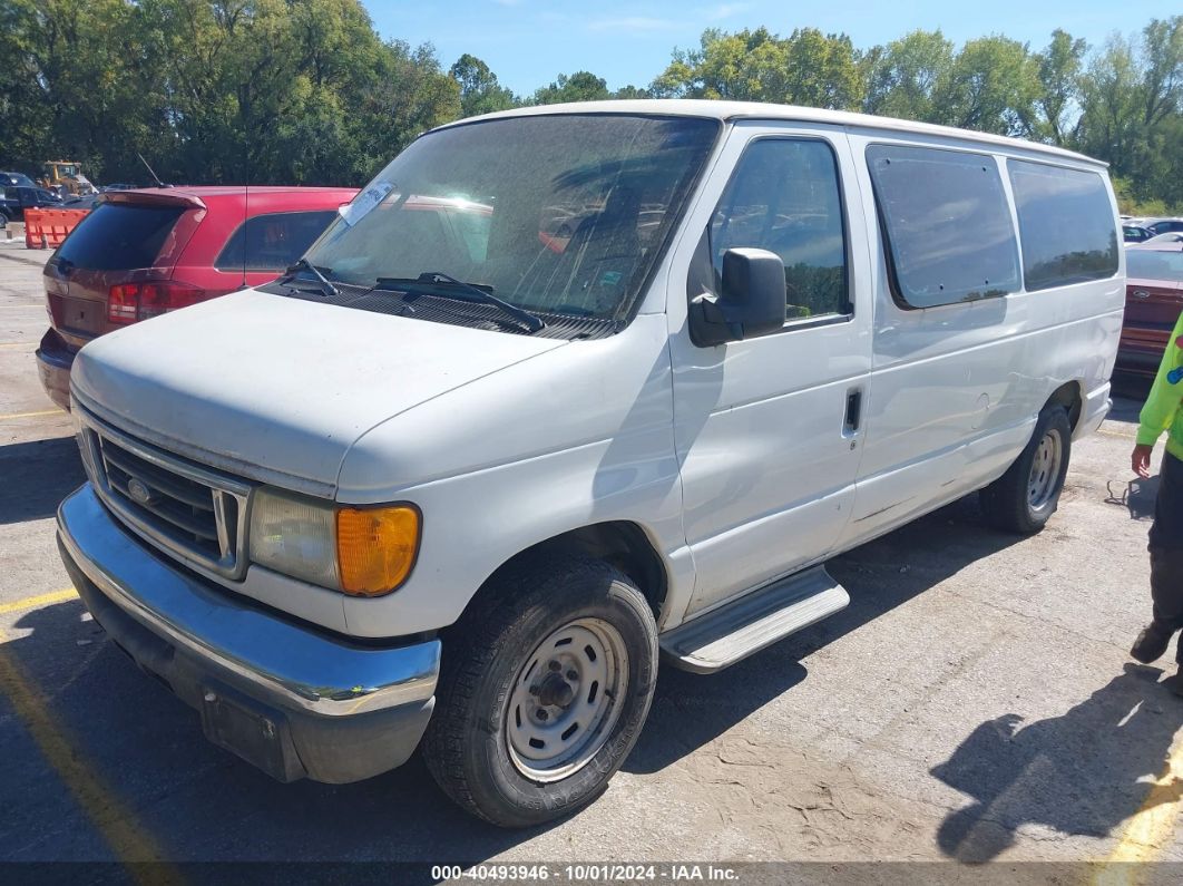 2006 FORD ECONOLINE XL/XLT White  Gasoline 1FMRE11W86HA46117 photo #3