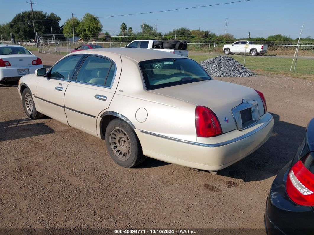 2000 LINCOLN TOWN CAR CARTIER Cream  Gasoline 1LNHM83WXYY791135 photo #4