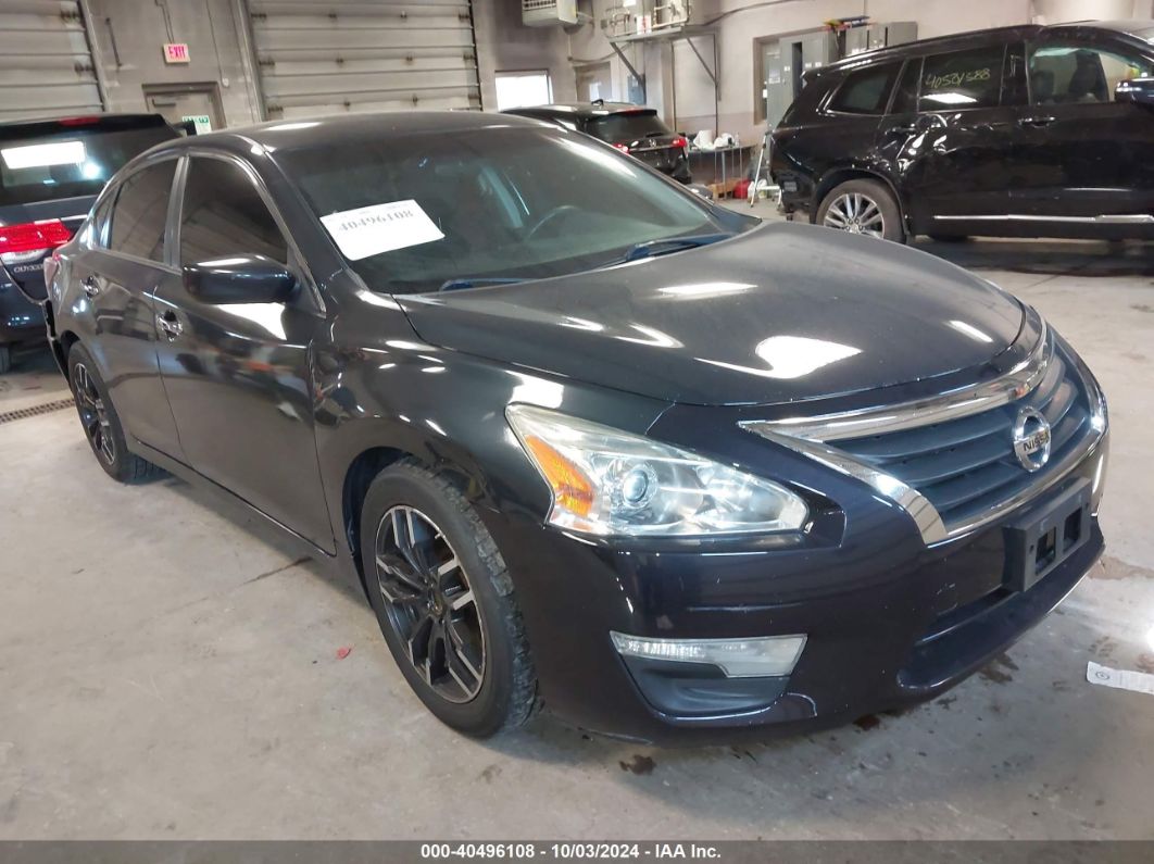 2015 NISSAN ALTIMA 2.5 S Black  Gasoline 1N4AL3AP7FC266668 photo #1