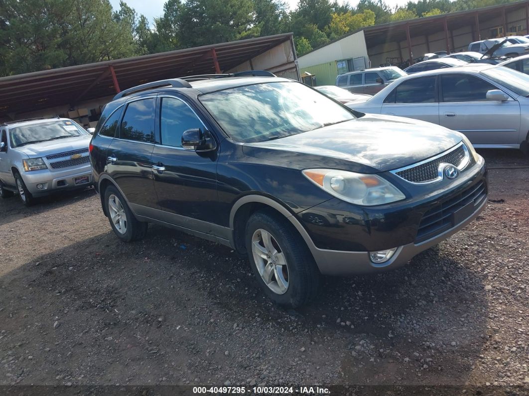 2010 HYUNDAI VERACRUZ LIMITED Black  Gasoline KM8NU4CCXAU137654 photo #1