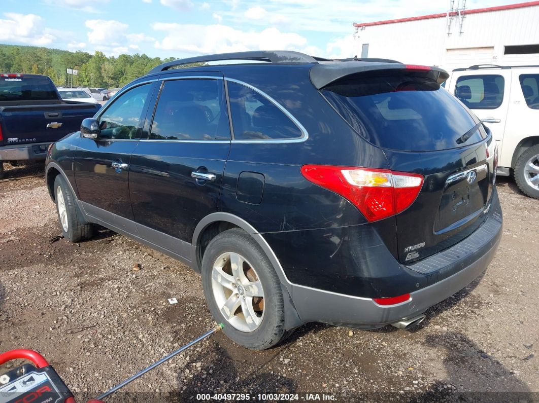 2010 HYUNDAI VERACRUZ LIMITED Black  Gasoline KM8NU4CCXAU137654 photo #4