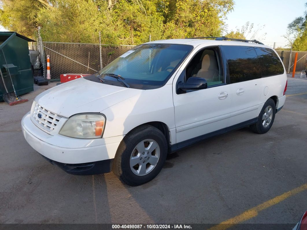 2005 FORD FREESTAR SES White  Gasoline 2FMZA57695BA37657 photo #3