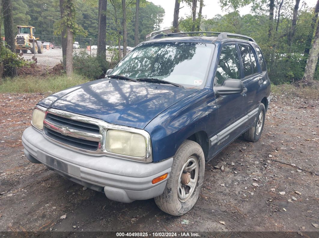 2003 CHEVROLET TRACKER HARD TOP BASE Blue  Gasoline 2CNBE13CX36951187 photo #3