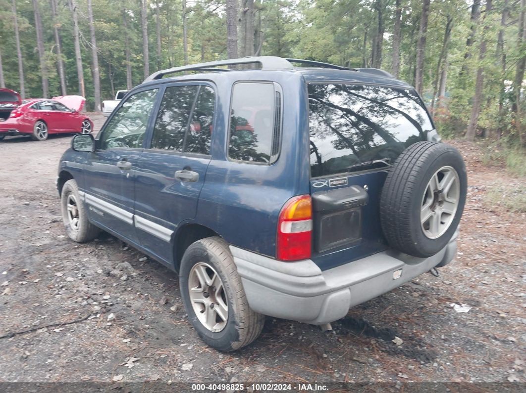 2003 CHEVROLET TRACKER HARD TOP BASE Blue  Gasoline 2CNBE13CX36951187 photo #4