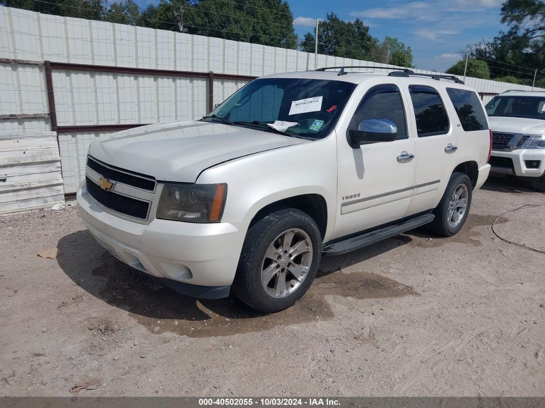 2011 CHEVROLET TAHOE LTZ White  Flexible Fuel 1GNSCCE0XBR191345 photo #3