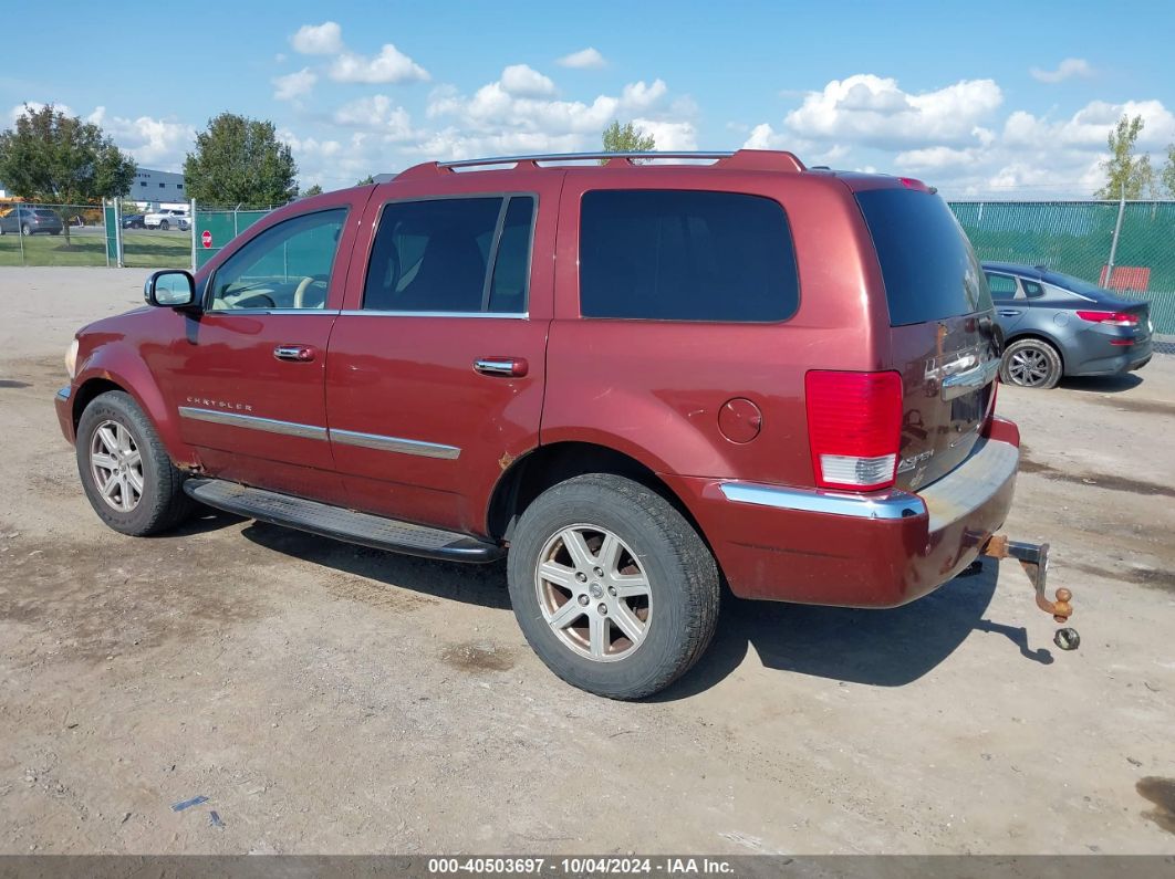 2007 CHRYSLER ASPEN LIMITED Red  Flexible Fuel 1A8HX58P97F515494 photo #4