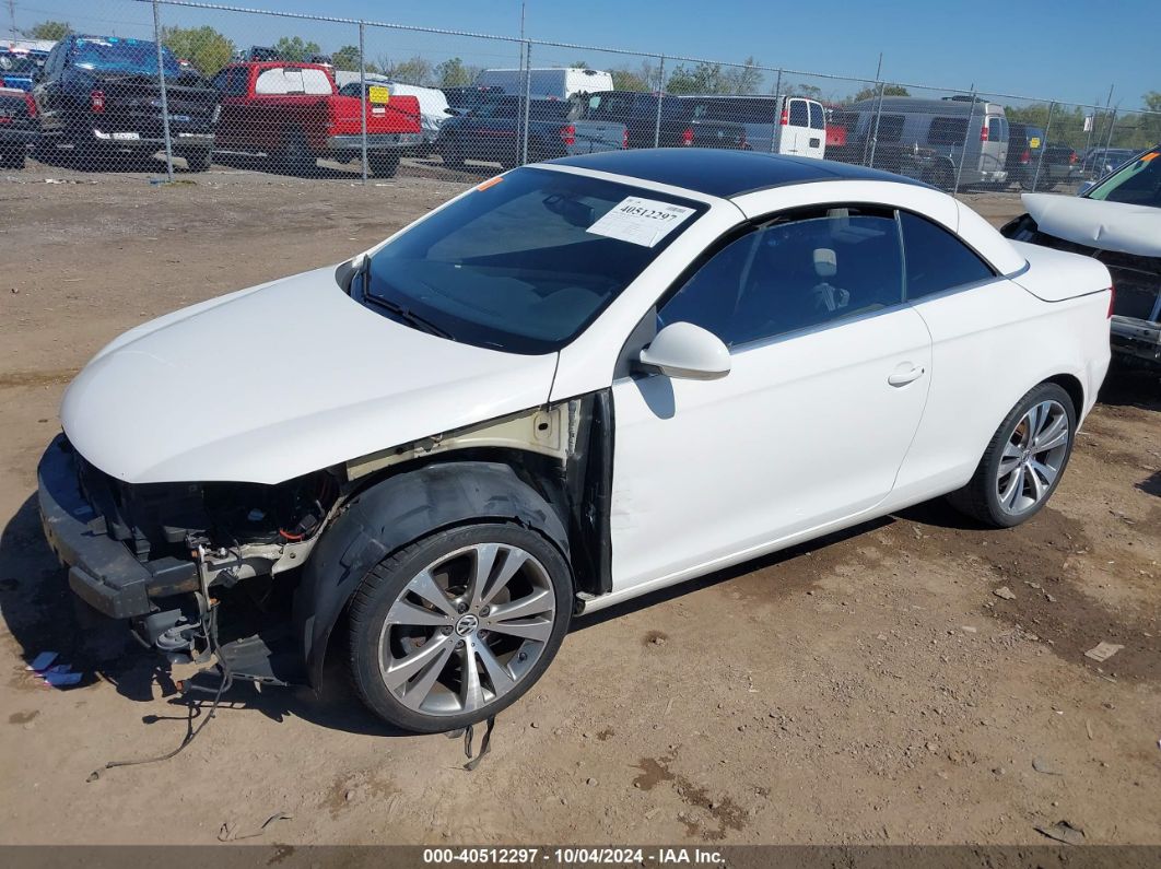 2008 VOLKSWAGEN EOS VR6 White  Gasoline WVWDB71F58V051631 photo #3