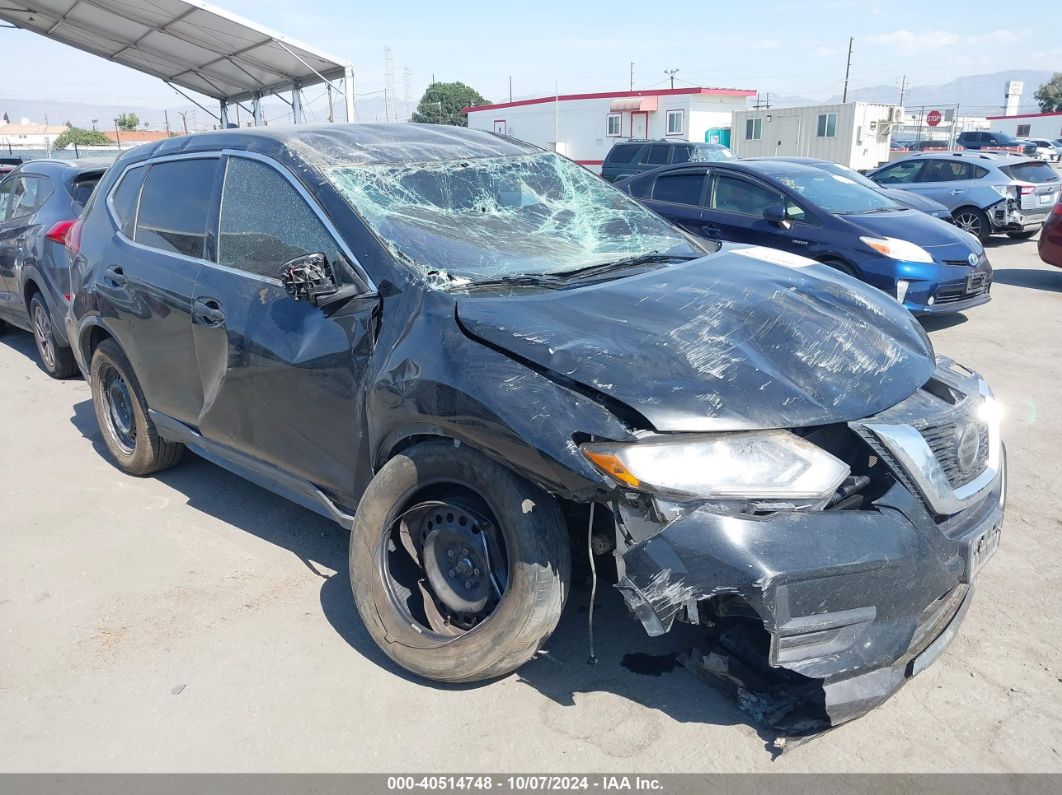 2018 NISSAN ROGUE S Black  Gasoline KNMAT2MT4JP571866 photo #1