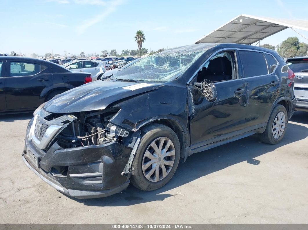 2018 NISSAN ROGUE S Black  Gasoline KNMAT2MT4JP571866 photo #3