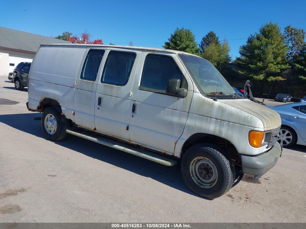 2007 FORD E-250 COMMERCIAL/RECREATIONAL White  Gasoline 1FTNE24W37DA40531 photo #1