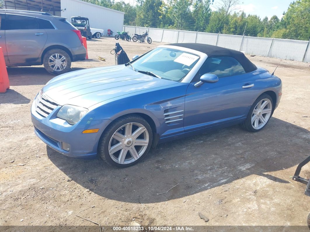 2005 CHRYSLER CROSSFIRE LIMITED Blue  Gasoline 1C3AN65L05X045468 photo #3