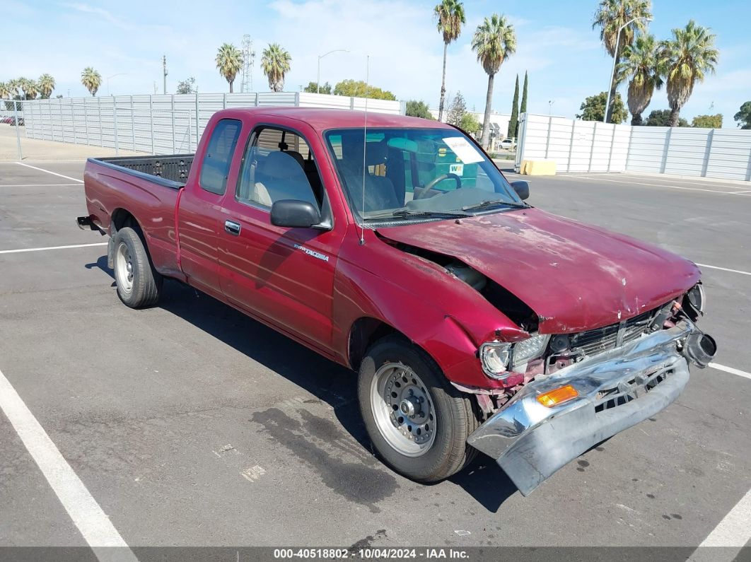 1996 TOYOTA TACOMA XTRACAB Burgundy  Gasoline 4TAVL52N1TZ098213 photo #1