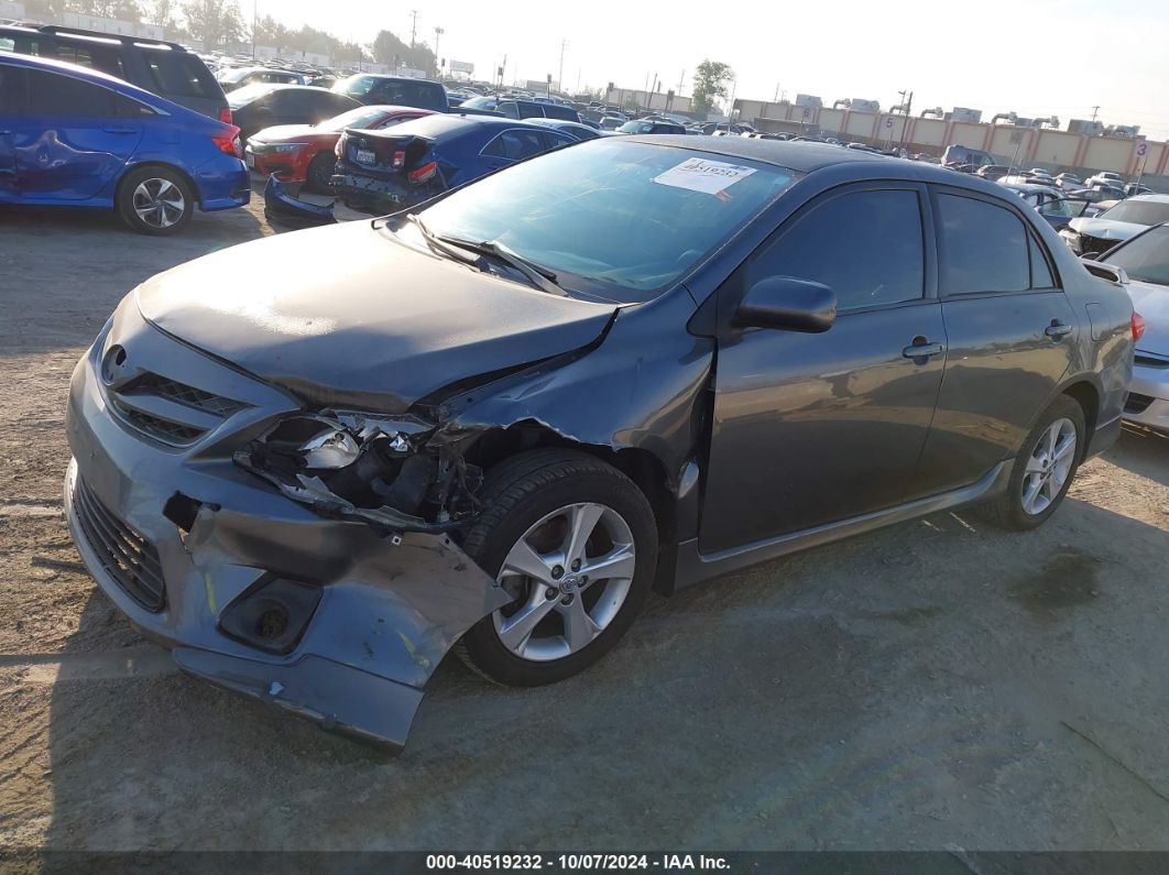 2011 TOYOTA COROLLA S Gray  Gasoline 2T1BU4EE5BC605780 photo #3