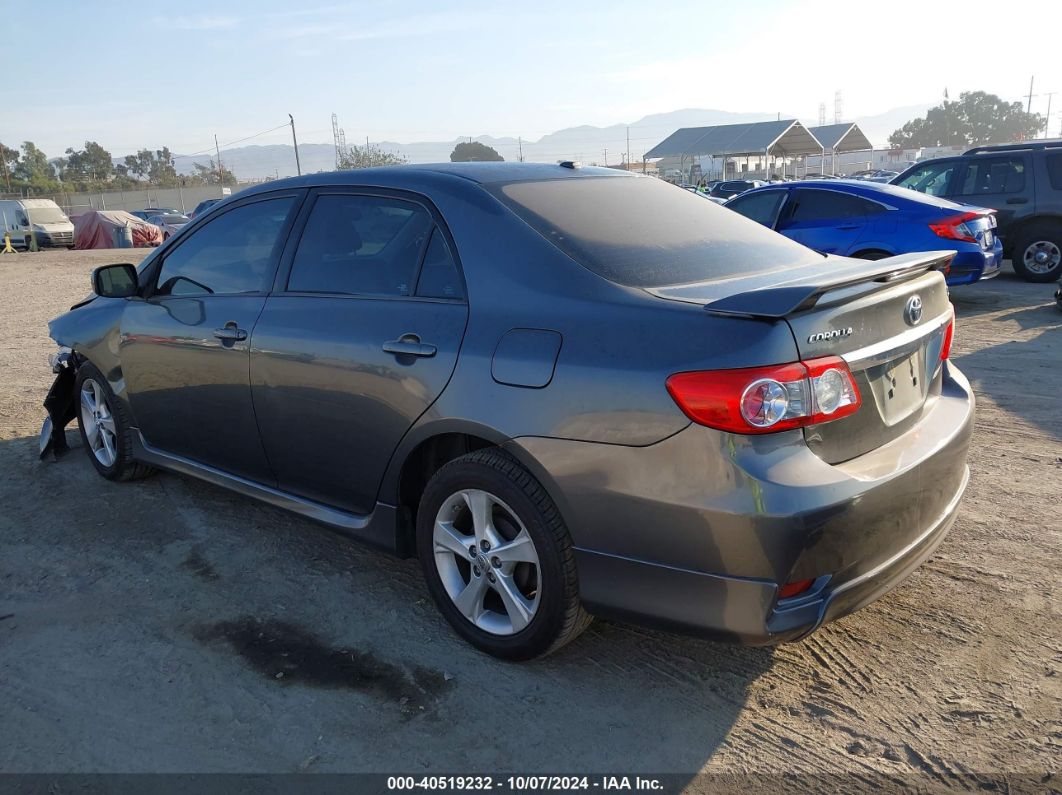 2011 TOYOTA COROLLA S Gray  Gasoline 2T1BU4EE5BC605780 photo #4