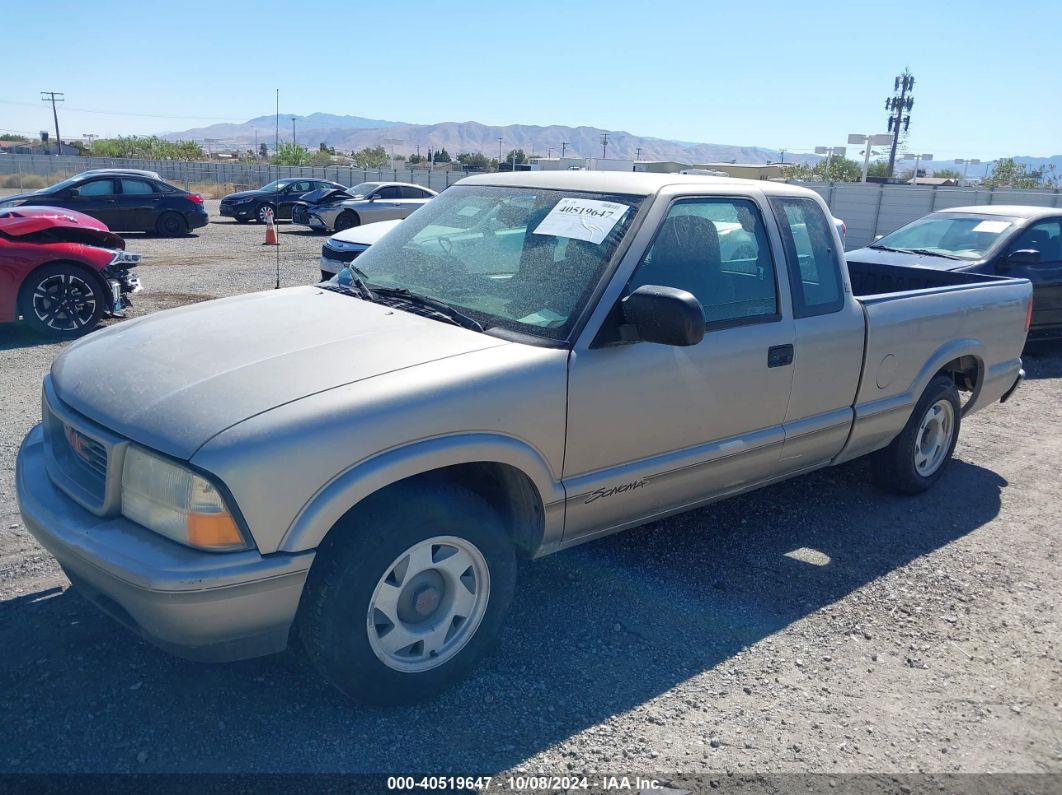 1998 GMC SONOMA SLS Silver  Gasoline 1GTCS1948W8544081 photo #3